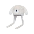 thumbnail image 1 of yuksok Women Winter Hat with Ear Flaps Plush Hat Windproof Furry Bear Hat with Ears White, 1 of 7