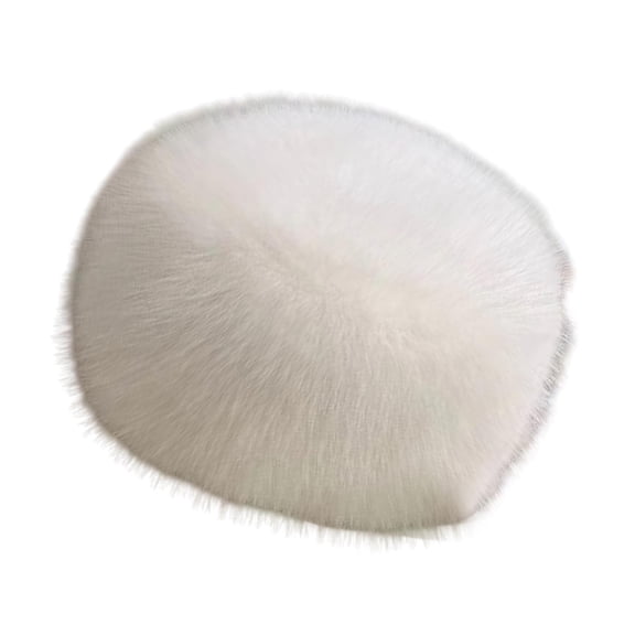 yuksok Womens Fisherman Hat Comfortable Bucket Hat for Camping Walking Cold Weather White