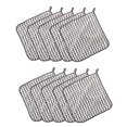 thumbnail image 1 of yulier 10 Pack Kitchen Dish Cloths 12"x12" Dish Towels Nonstick Oil Dish Rags Super Absorbent Soft Small Towels with Hanging Loop, Fast Drying Hand Towels for Bathroom Kitchen, Gray, 1 of 5