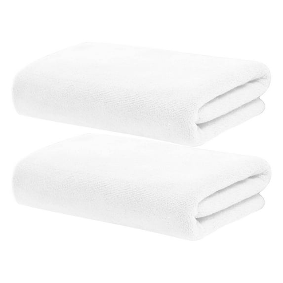 yulier 2 Pack Hand Towels Face Towels for Bathroom, Super Soft Highly Absorbent Quick Dry Towels, Microfiber Cleaning Towels, 13.78"x29.53"