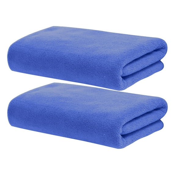 yulier 2 Pack Hand Towels Face Towels for Bathroom, Super Soft Highly Absorbent Quick Dry Towels, Microfiber Cleaning Towels, 13.78"x29.53"