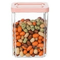 thumbnail image 1 of yulier Airtight Food Storage Containers with Lids, BPA Free Clear Plastic Food Storage Box, Kitchen and Pantry Organization Canister for Cereal Flour Sugar Dry Food, 1650ml, 1 of 2