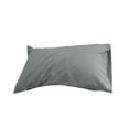 thumbnail image 1 of yulier Bed Pillow Pillowcase, Envelope Closure, Soft Brushed Microfiber Fabric Pillow Case, Shrinkage and Fade Resistant Pillow Cover, Machine Washable, 29x19 Inches, Gray, 1 of 6