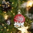 thumbnail image 1 of yulier Chicken Christmas Tree Ornament, 2D Acrylic Chicken Pendant Farmhouse Decor, Christmas Tree Decoration Flat Chicken Hanging Ornament Holiday Christmas Gifts, 1 of 4