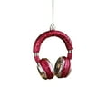 thumbnail image 1 of yulier Christmas Headphone Ornaments, Plastic Glittered Headset Hanging Pendant Christmas Tree Decorations, Xmas Holiday Party Gifts, 1 of 6
