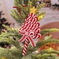 thumbnail image 1 of yulier Christmas Tree Decorations Lollipop Christmas Ornaments Candy Cane Hanging Pendants for Xmas Tree Home Party Holiday Supplies, 1 of 3