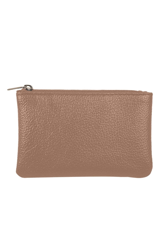 Coin Purse PU Leather Lychee Pattern Zipper Coin Purse Change Purse Wallet for Women Girls, Card Holder Wallet for Credit Card Key Lipstick