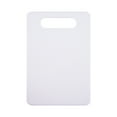 thumbnail image 1 of yulier Cutting Board for Kitchen, Double Sided Cutting Board with Easy Grip Handle, Plastic Chopping Board for Meat, Fruits, Vegetables - Dishwasher Safe, 11.42"x7.48", 1 of 6