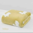 thumbnail image 1 of yulier Easter Bunny Bath Towel, Cute Rabbit Pattern Shower Towel, Super Soft Highly Absorbent Quick Dry Towels for Bathroom Hotel Beach Pool, Easter Gifts, 27"x55", Yellow, 1 of 6