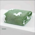 thumbnail image 1 of yulier Easter Bunny Bath Towel, Cute Rabbit Pattern Shower Towel, Super Soft Highly Absorbent Quick Dry Towels for Bathroom Hotel Beach Pool, Easter Gifts, 27"x55", Green, 1 of 6