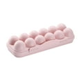 thumbnail image 1 of yulier Egg Container with Lid for Refrigerator, Plastic Egg Holder for 12 Eggs, Egg Storage Box, Covered Egg Tray Carrier, Fridge Egg Organizer, 1 of 6