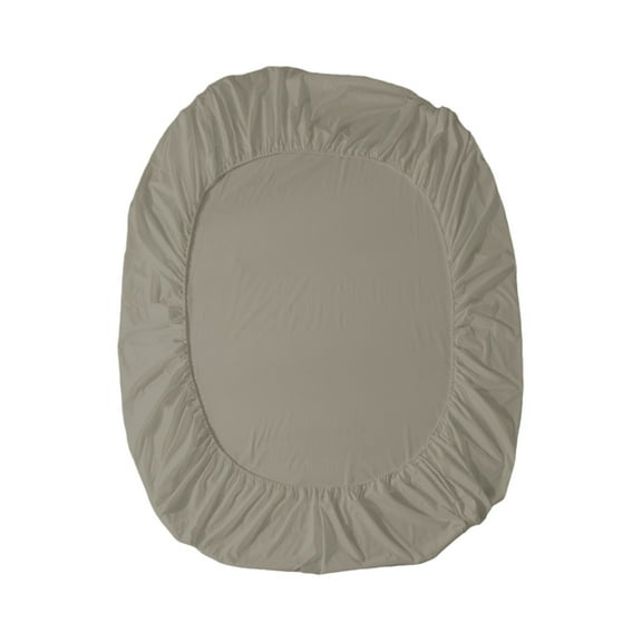 yulier Fitted Sheet, Ultra Soft Breathable Brushed Microfiber Bed Sheet, Solid Color Fitted Bed Sheet, Wrinkle Free Fitted Bottom Sheet, Machine Washable, 78.74"x70.86", Khaki