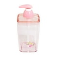 thumbnail image 1 of yulier Foaming Soap Dispenser Pump Bottle, Empty Refillable Clear Plastic Container for Liquid Soap Lotion, Kitchen Bathroom Countertop Soap Dispenser, Pink, 1 of 6