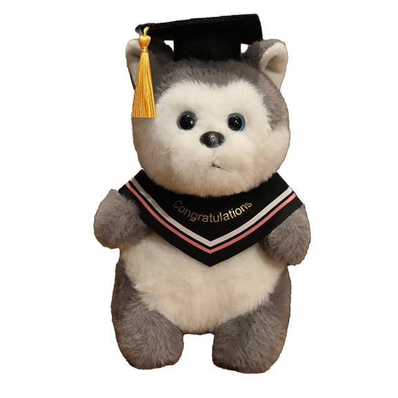 yulier Graduation Bear with Cap Tassel 7.87 Inch Graduation Stuffed Animal Plush Bear Toy College Graduate Gift Graduation Decorations Party Favors Souvenir