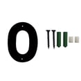 thumbnail image 1 of yulier Iron House Numbers , 6" Black Modern Metal 3D House Numbers for Outside Signs, DIY House Address Number Letter with 2 Screws, Decorative Mailbox Numbers, 1 of 4