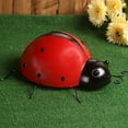 thumbnail image 1 of yulier Metal Garden Decor for Outside Cute Ladybugs Yard Decor Lawn Ornaments Wall Decor Art Wall Sculptures Statues Outdoor Patio Decorations Gift 10x10cm, 1 of 2