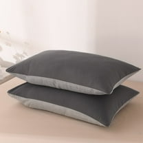 yulier Microfiber Pillow Case, Soft Brushed Microfiber Fabric Pillow Cover for Bedroom Dorm, Bed Pillow Pillowcase for Sleeping, Super Soft Breathable Wrinkle Resistant, Queen Size 29x19 Inches