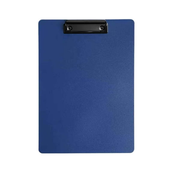 yulier Plastic Clipboard, Office Clipboard, A5 Clipboard with Low Profile Clip, Thickened Writing Board, Lightweight Sturdy Folder Clipboard Office Supplies, 8.7" x 6.1", Dark Blue