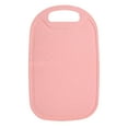 thumbnail image 1 of JeashCHAT Cutting Board for Kitchen Reversible Plastic Cutting Board for Meat Veggies Fruits, Dishwasher Safe, Easy Grip Handle (Pink), 1 of 7