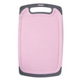 thumbnail image 1 of yulier Plastic Cutting Board for Kitchen, Dishwasher Safe, Extra Large Thick Chopping Board for Meat, Vegetables, Fruits - with Easy Grip Handle, Non-Slip, with Grinding Area, 1 of 8