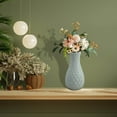 thumbnail image 1 of yulier Plastic Vase, Lightweight Flower Vase, Decorative Vase for Flowers Bouquet, Modern Vase for Home Office Wedding Decor Living Room Bedroom Dining Table Shelf Centerpiece, 1 of 6