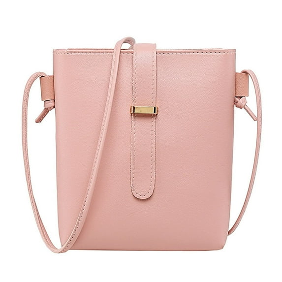 yulier Small Crossbody Bag for Women, Trendy Shoulder Bag, Zipper Pocket, Purses and Handbags Cell Phone Bag, Mother's Day Gifts Birthday Gifts for Female Friends Daughter (Pink)