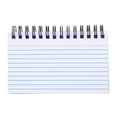 thumbnail image 1 of yulier Small Spiral Notebook, 4.9"x2.95" Mini Pocket Spiral Notebooks, Little Spiral Notepad with Lined Pages for Home Office College, Office Supplies, White, 1 of 9