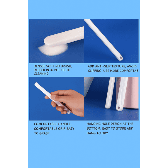 yullicat Toothbrushes for pets