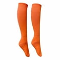 thumbnail image 1 of yunDHS Thigh High Stockings Football Long Sport Knee High Large Soccer Rugby Stocks Football Black Football Socks For Men, 1 of 7
