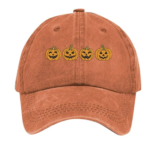yunDHS Under $5 Halloween Hats for Women And Men Visors High Top Big Head Circumference Cap Solid Color Black Womens Baseball Caps