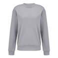 thumbnail image 1 of yunLCZ Basic T Shirts Women's Fashionable Casual Solid Color Pullover Sweatshirt Long Sleeved Sweatshirt, 1 of 4