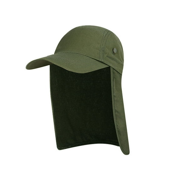 yunLCZ Bucket Hats for Woman Sun Hats for Men Women Bucket Hat - Unisex Wide-Brim Hat for Men & Women - Lightweight, Foldable & Durable Cotton Army Green One Size