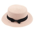 thumbnail image 1 of yunLCZ Bucket Hats for Woman Sun Hats for Men Women Unisex Athletic Bucket Hat Solid Colors Sun Hat with UV Protection for Outdoor Sports Packable Summer Hats Straw Pink One Size, 1 of 2