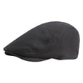 thumbnail image 1 of yunLCZ Classic Hats Men Cotton Newsboy Cap Soft Fit Cabbie Hat for All Seasons, 1 of 3