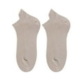 thumbnail image 1 of yunLCZ Compression Socks for Women Socks for Men Women Socks Womens Crew Elastic Ankle Length Cotton Socks Aesthetic Cute Lightweight Low Cut Gifts for Women Cotton Khaki One Size, 1 of 2