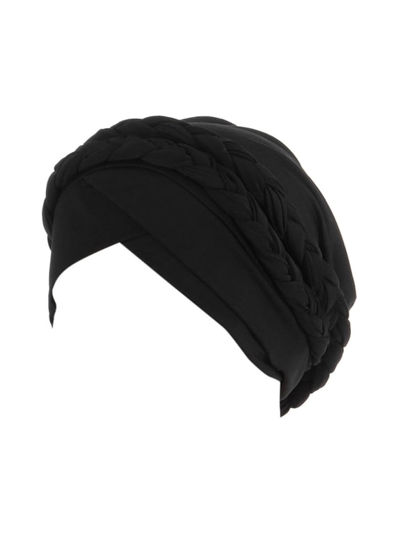 Sun Hats for Women Head Scarf for Women Hair, 35 Inch Square Bandana, 90s Scarf Top Shawl Wraps Polyester Black One Size Beach Hat Cowboy Hat Bucket Hat