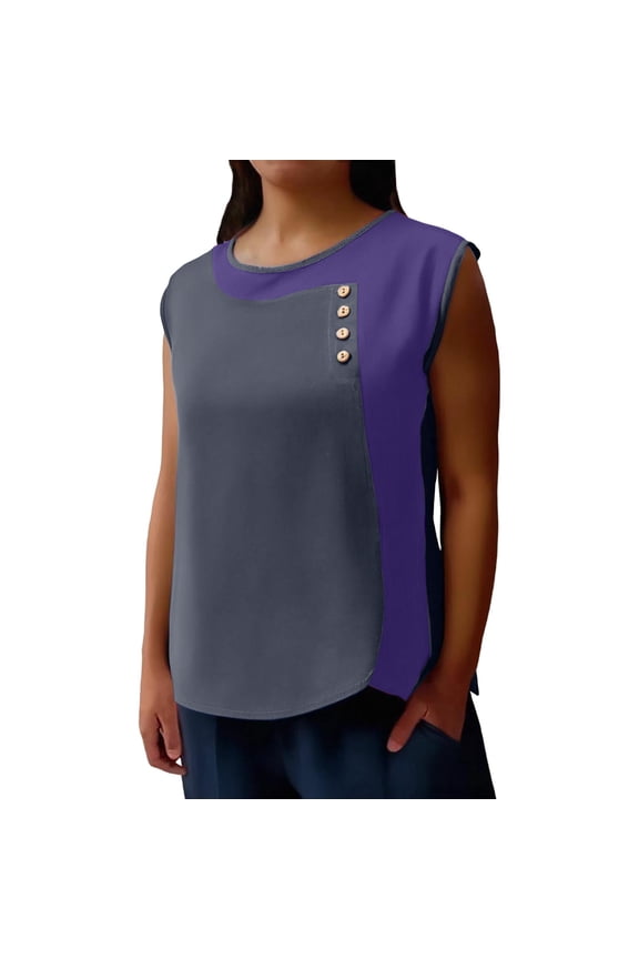 Ladies Blouse Everyday Low Price Solid Color Plus Size Fit Base Layer Fitting Plus Size Solid Color Top The Ideal Fashionable Innerwear Choice Breathable casual blouse loose fit
