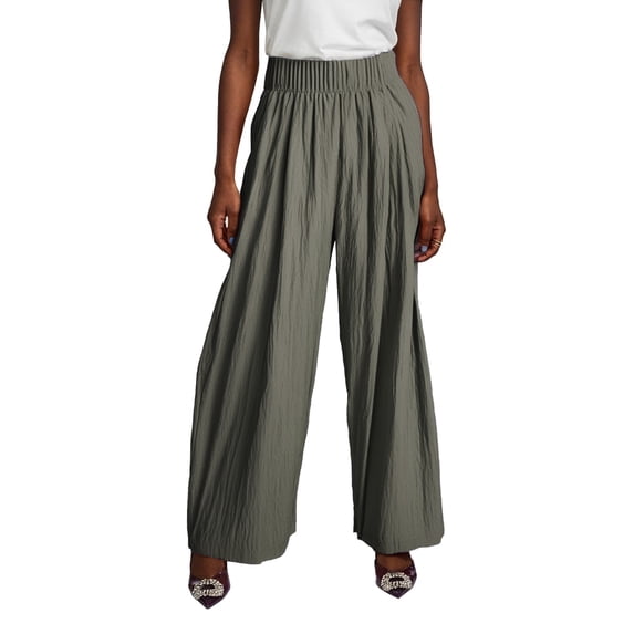 yunLCZ Pants for Women High Waisted Cotton Wide Leg Pants Women Summer Thin High Waist Hanging Casual Day Lazy Sense Pants Straight Pants With Pockets