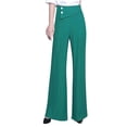 thumbnail image 1 of yunLCZ Pants for Women High Waisted Women's New Fashionable Solid Color Hanging High Waisted Casual Pants Women's Long Pants Wide Leg Pants, 1 of 3