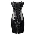 thumbnail image 1 of Gkeoshab Shapewear for women Women's Corsets Top Leather Boned Overbust Corset Bustier Sleepwear Body Shaper Bustier, 1 of 5