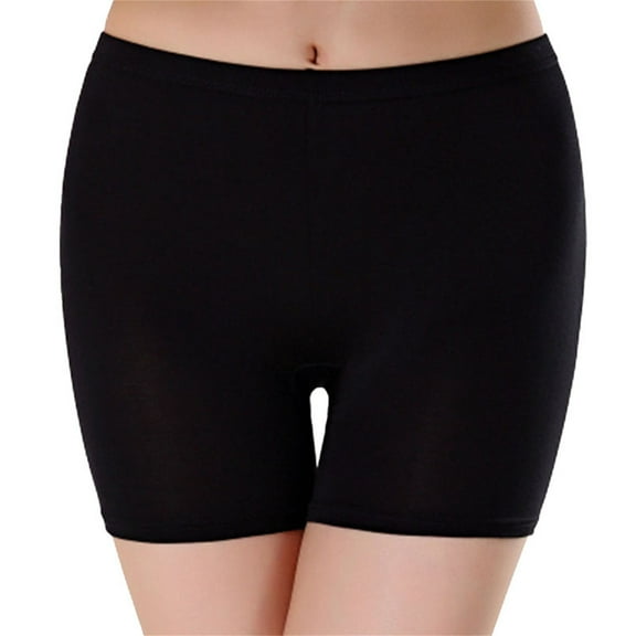 yunLCZ Slip Shorts for Women Oversized High Elastic Comfortable High Waisted Leggings With No Marks Anti Glare And Three Quarter Boxer Shorts