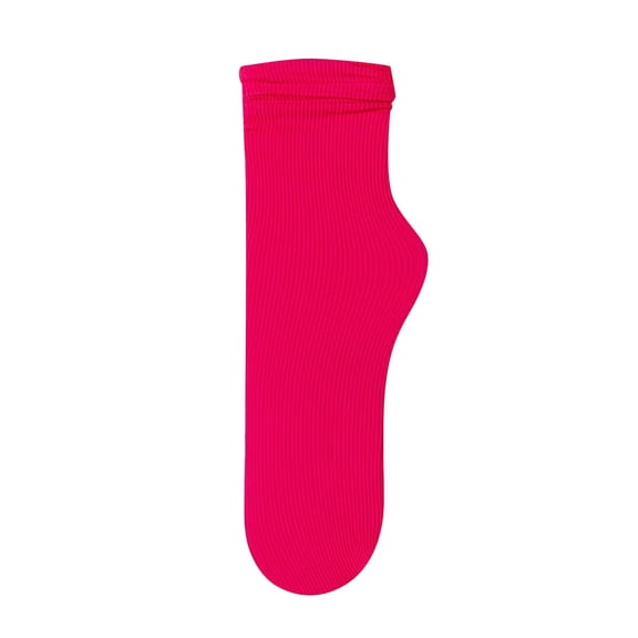 yunLCZ Socks Compression Socks for Women No Show Socks Womens and Men Low Cut Ankle Short Anti-slid Athletic Running Novelty Casual Invisible Liner Socks Flock Hot Pink One Size