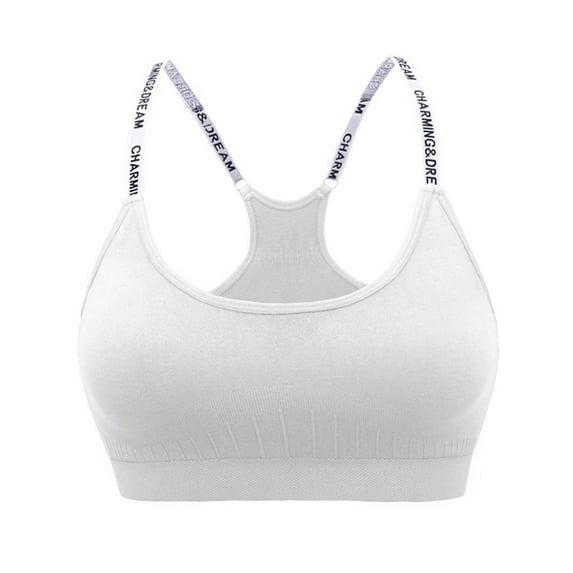 yunLCZ Sports Bra for Women Sports Bras - Padded Seamless High Impact Support for Yoga Workout Fitness
