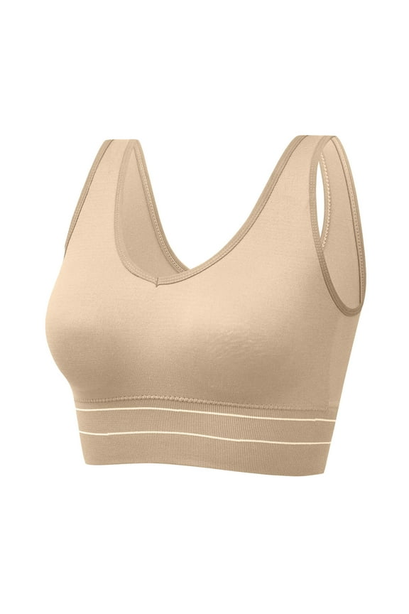 Sports Bra for Women Women's Plus Size Shock Proof Exercise Breasted Yoga Fitness Underwear Bra