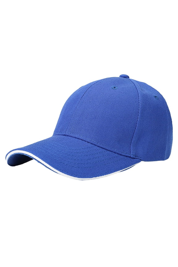 Sun Hats for Women Baseball Cap Sun Hats for Women Wide Brim Beach Hat Straw Visor Ponytail Summer UV Packable Foldable Beach Vacation Essentials Acrylic Fibe Blue A