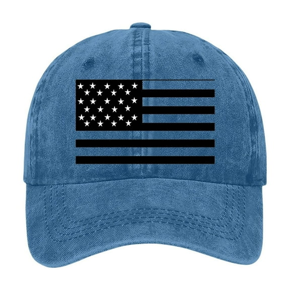 yunLCZ USA Flag Baseball Cap For Men Women Vintage Striped Bhutanese America Flag Snapback Hat Baseball Cap