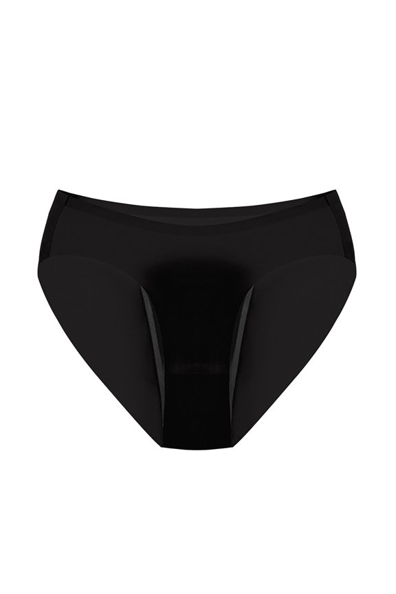 yunLCZ Underwear for Women Cotton Women'S Solid Color Large Size Leak Proof Conservative Low Waist Physiological Pants Wasit Hipster Brief Panties for Ladies