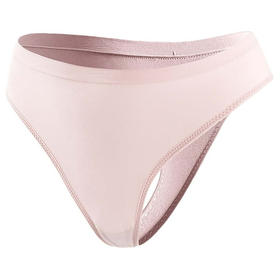 yunLCZ Underwear for Women Cotton Womens High Waisted Bikini Underwear Smooth Hipster Underwear Breathable Ladies Wasit Hipster Brief Panties for Ladies