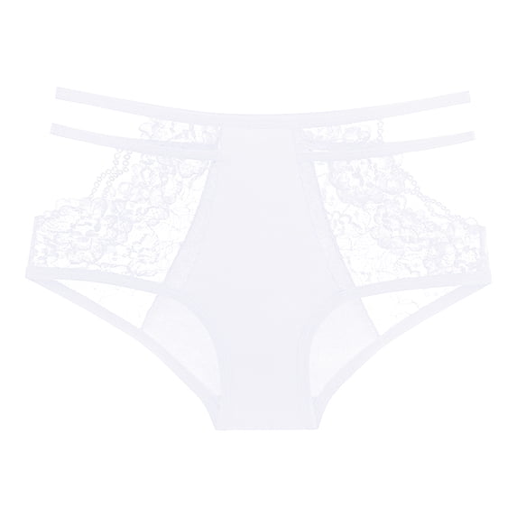yunLCZ Underwear for Women Cotton Womens Underwear Cotton Bikini Panties Lace Soft Hipster Panty Ladies Stretch Full Briefs Stretch Cool Underwear for Women