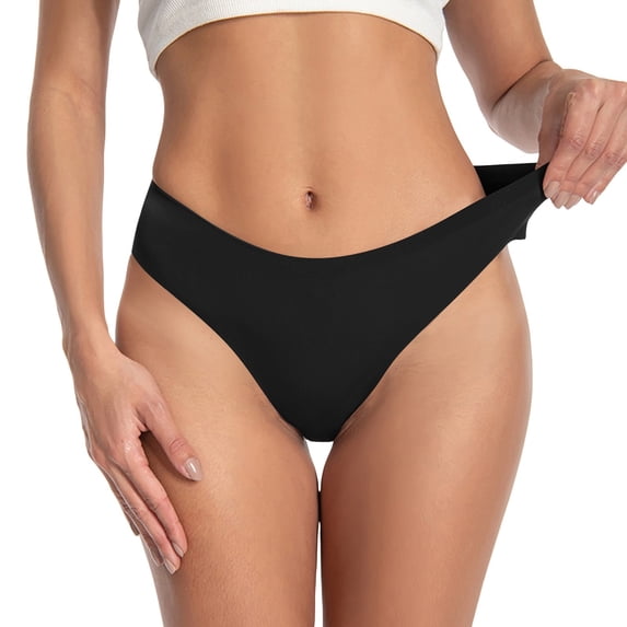 yunLCZ Underwear for Women Cotton Underwear For Women No Show Solid Soft Traceless Low Breathable Underwear Stretch Cool Underwear for Women